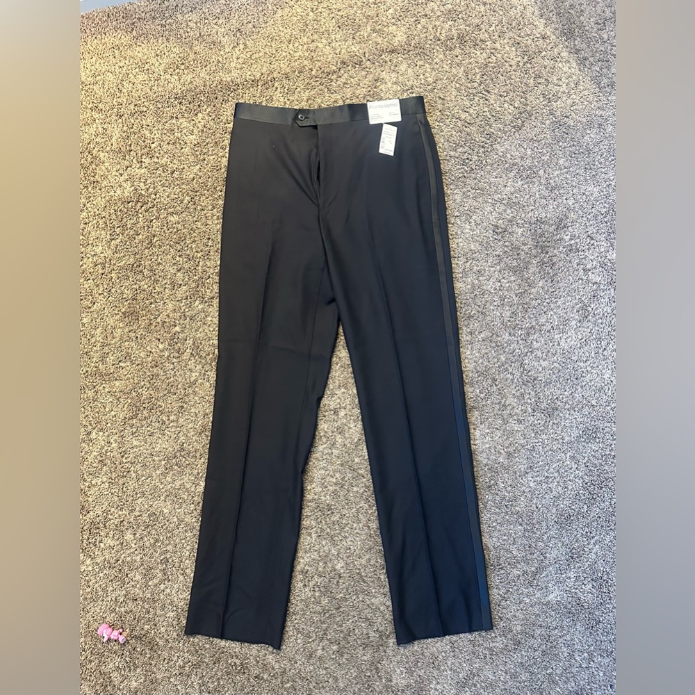 Pronto Uomo Classic Black Dress Pants
